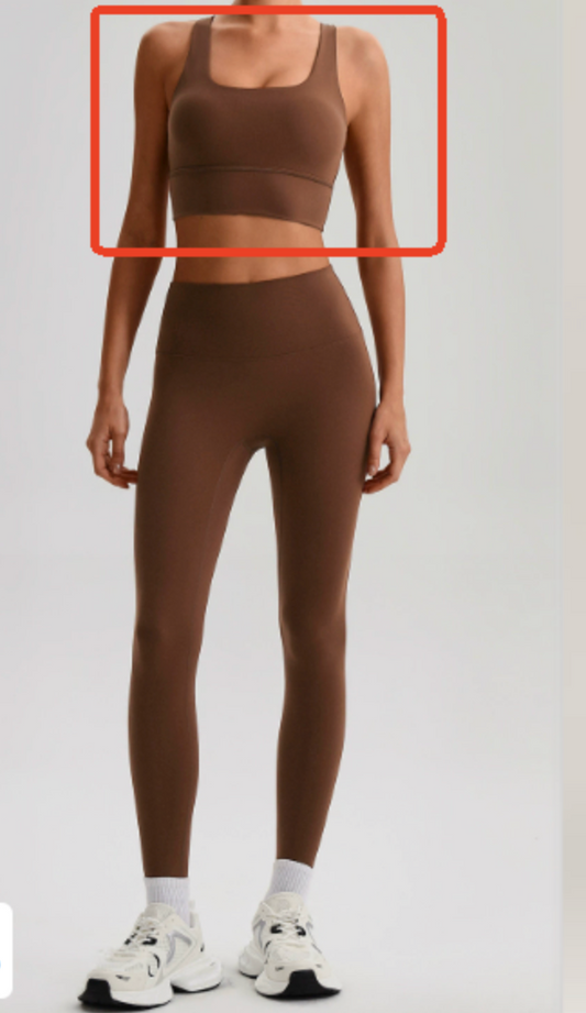 Seamless Backless Yoga Outfit – 2-Piece Bra & Leggings